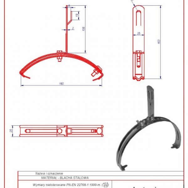 05e. Demijohn-like bracket universal ZZ