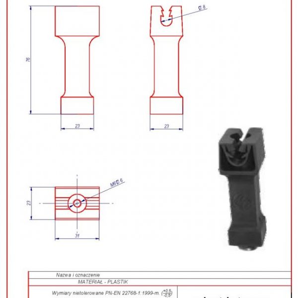 05g. Universal holder M6