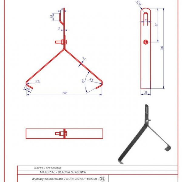 06. Uchwyt gąsiorowy G -2 ZZ karta produktu