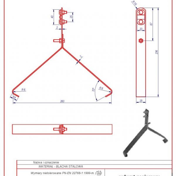 07a. Demijohn-like bracket G -3 ZS