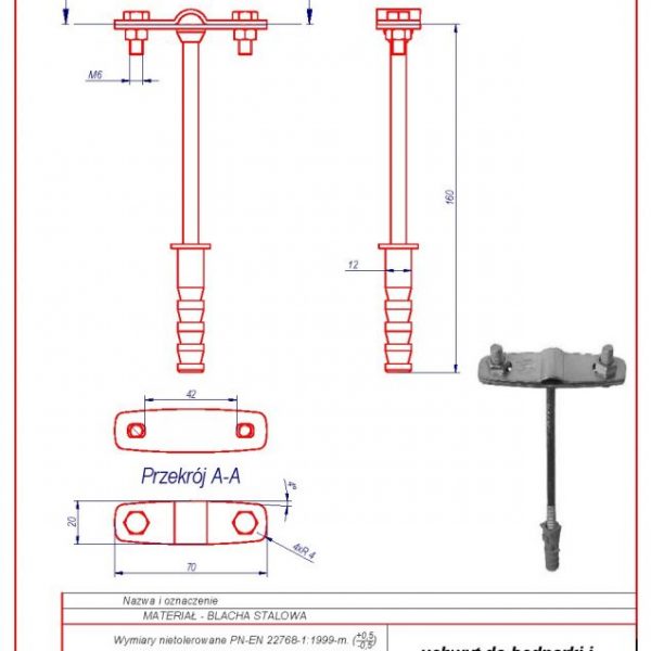 11d. Band iron and wire fixing f 12 L -160