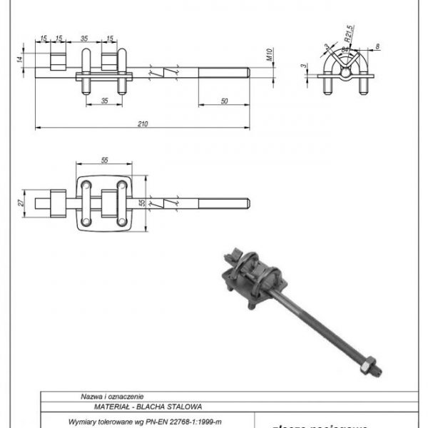 33a. Celvis tension joint M10