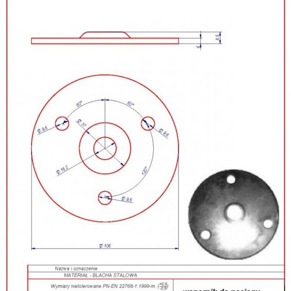 63d. Bracket for spiers tension