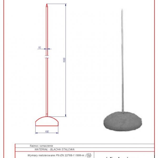 64a. Chimney spire (small base) 1m